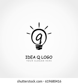 Ninety Nine Logo, Lamp Idea Logo, Idea Logo