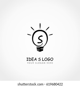 Ninety Nine Logo, Lamp Idea Logo, Idea Logo