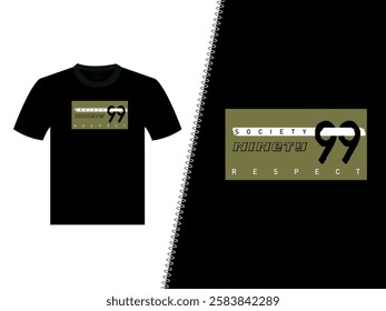 Ninety Nine Vector T-Shirt Design