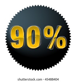 Ninety percent