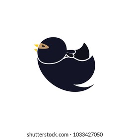 Ninja Bird Logo Icon Design