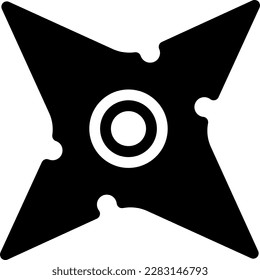 ninja Blade Vektorgrafik auf transparentem Hintergrund.Symbole in Premium-Qualität.Glyphen Vektorsymbole für Konzept und Grafikdesign.