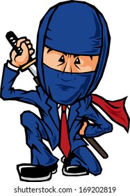 Ninja businessman