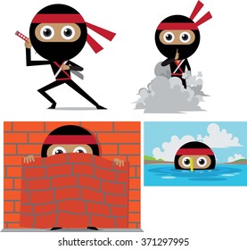 ninja cartoon