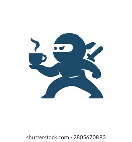 Ninja Coffee Logo for sale.