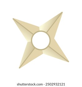 Ninja craft star. vector illustration