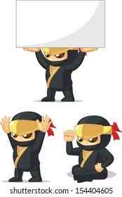 Ninja Customizable Mascot 11