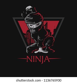 Ninja dark town triangle