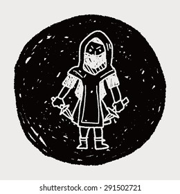 ninja doodle