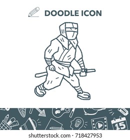 ninja doodle