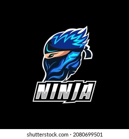 Ninja e sport logo design