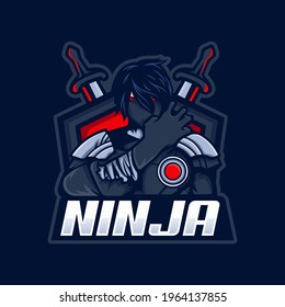 Ninja Esport Mascot Logo
