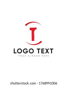 Plantilla de logotipo de tipo de letra de combate Ninja T, logotipo de vectores para identidad empresarial y de empresa 