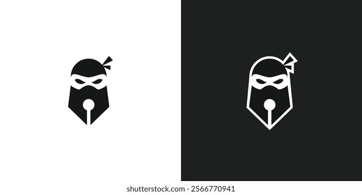 Ninja Graphic for Creative Agency Logo Design