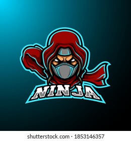 Ninja Head E Sport Logo