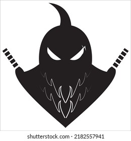 7,396 Ninja face logo Images, Stock Photos & Vectors | Shutterstock