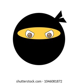 ninja icon illustration