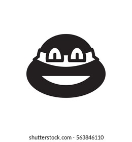 ninja icon illustration isolated vector sign symbol