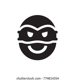 ninja icon illustration isolated vector sign symbol