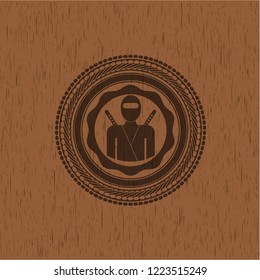 ninja icon inside wood emblem