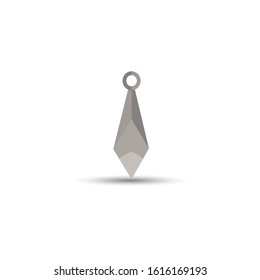 
ninja icon, mono vector symbol