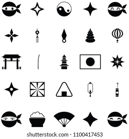 ninja icon set