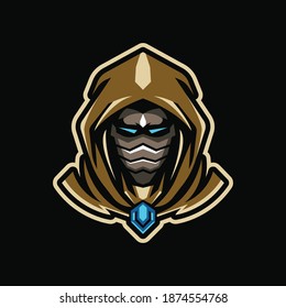Ninja Icon, Vector, Silhouette symbol design