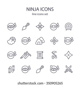 Iconos Ninja.