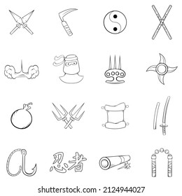 4,587 Ninja outline Images, Stock Photos & Vectors | Shutterstock