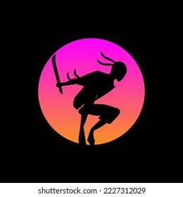 ninja logo design for all