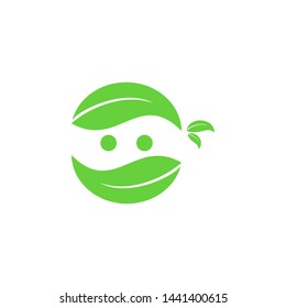 Ninja Logo Design Template Stock Vector
