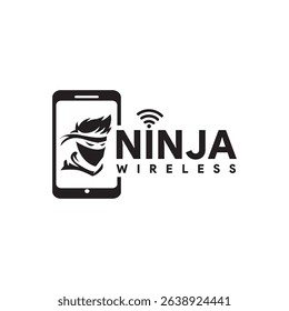 Ninja logo featuring a masked face, sword, or stealthy silhouette, ideal for gaming, martial arts, or tech brands. Bold, dynamic, and symbolizing agility, strength, and precision.
