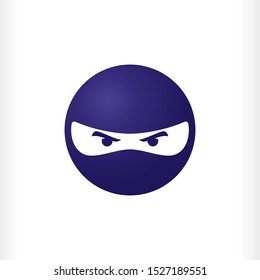 NINJA LOGO ICON SYMBOL EMBLEM TEMPLATE
