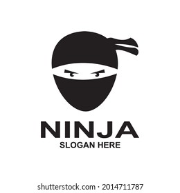 Ninja Logo icon vector design