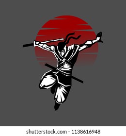 ninja logo japan