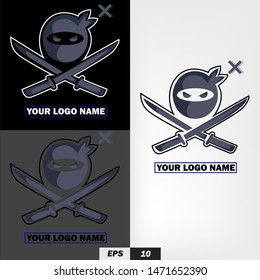 Ninja logo template for company or personal,Esport logo