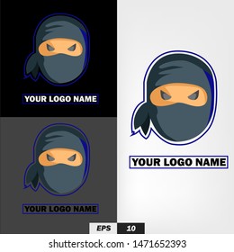 Ninja logo template for company or personal,Esport logo