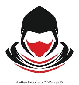 Ninja Logo Vector Design Inspiration