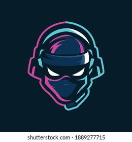 Ninja Logo Vector Design Templates