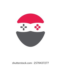 Ninja Logo Vector Icon Template Illustration