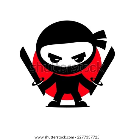 Ninja management logo design, Trade Bull Chart, financial logos. modern eye catching logo. Economic finance chart icon business productivity logo icon. Business analysis.