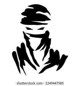 Ninja Pictogram Logo