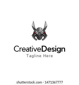 Ninja Robotic Vector Illustration Logo