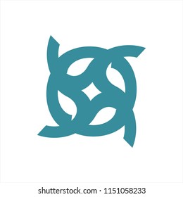 ninja shuriken logo
