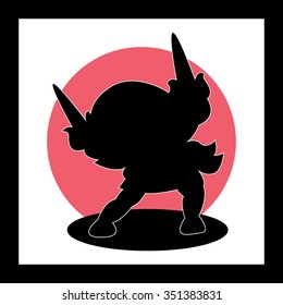 Ninja silhouette