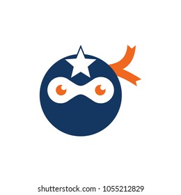 Ninja Star Logo Icon Design