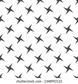 ninja star shameless vector pattern