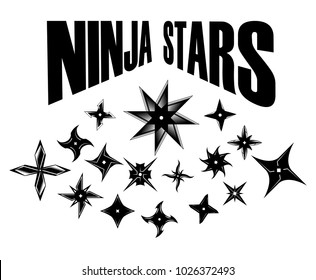 Ninja Stars Set