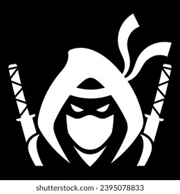 ninja tattoo vector file logo design