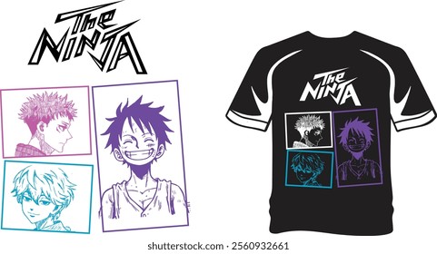 ninja tees with t shirt design